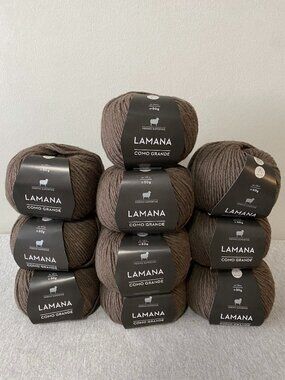 NWT Lamana Como Grande Colour 48M Macadamia Melange Lot of 10